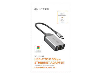 Hyper : HYPERDRIVE USB-C TO 2.5G ETHERNET ADAPTER