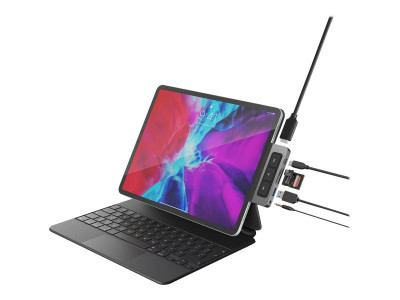 Hyper : HYPERDRIVE MEDIA 6-IN-1 USB-C HUB pour IPAD PRO/AIR