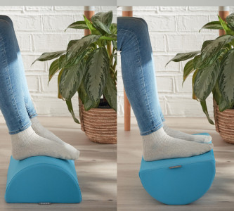 Leitz Repose-pieds Ergo Cosy, bleu