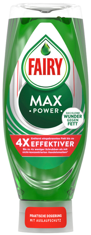 FAIRY Liquide vaisselle main Max Power Citron, 660 ml - Achat