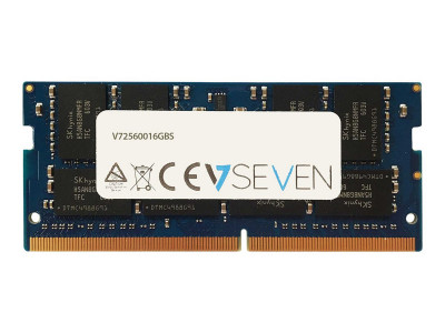 V7 : 16GB DDR4 3200MHZ CL22 NON ECC SO DIMM PC4-25600 1.2V