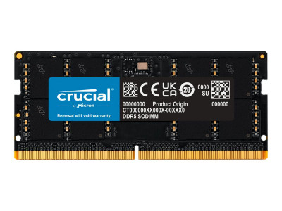 Crucial : 32GB DDR5-4800 SODIMM CL40 (16GBIT)