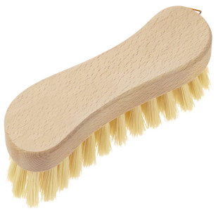 Peggy Perfect Brosse, en forme de S, bois naturel