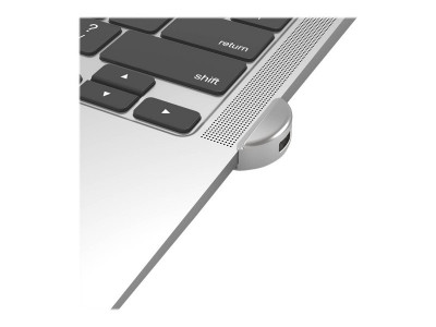 compulocks : LEDGE pour MACBOOK AIR 2019-2022 avec KEYED cable LOCK