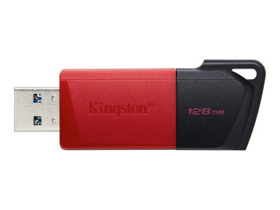 Kingston : 128GB DT EXODIA M USB3.2 GEN 1 (BLACK + RED)