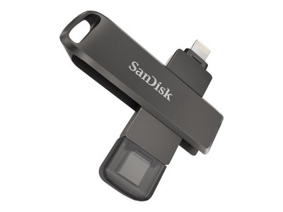 Western Digital : IXPAND FLASH drive LUXE 64GB TYPE-C + LIGHTNING CONNECTORS FO