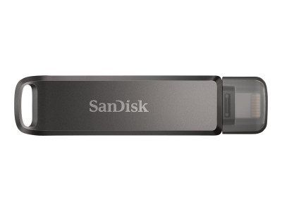 Western Digital : IXPAND FLASH drive LUXE 64GB TYPE-C + LIGHTNING CONNECTORS FO