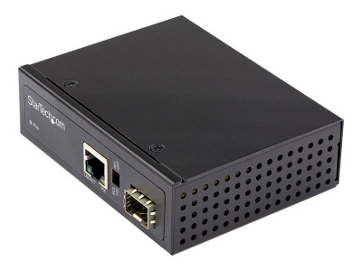 Startech : 60 WATT POE+ FIBER TO ETHERNET MEDIA CONVERTER