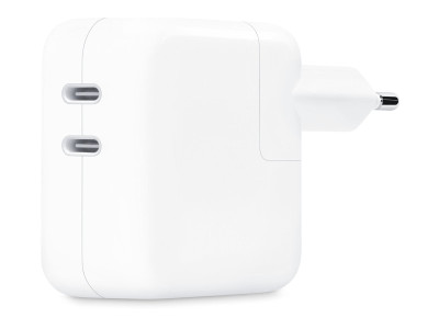 Apple : APPLE 35W DUAL USB-C PORT POWER ADAPTER