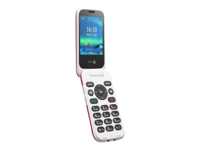Doro : 6820 RED avec HITE MOBILE PHONE (propri)