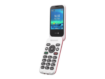 Doro : 6820 RED avec HITE MOBILE PHONE (propri)
