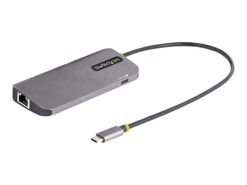 Adaptateur Multiports USB-C - USB-C vers HDMI ou Mini DisplayPort 4K 60Hz -  Alimentation 100W Passthrough - Hub USB 4 Ports 10Gbps - Mini Dock USB
