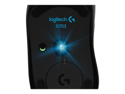 Logitech : G703 LIGHTSPEED - BLACK - EWR2