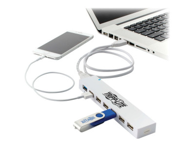 Eaton MGE : 7-PT USB 3.0/USB 2.0 COMBO HUB 2 USB 3.0 / 5 USB 2.0 PORTS