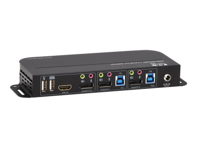 Eaton MGE : 2PT DISPLAYPORT/USB KVM SWITCH 4K HDR HDCP DP USB SHARE USB3.0