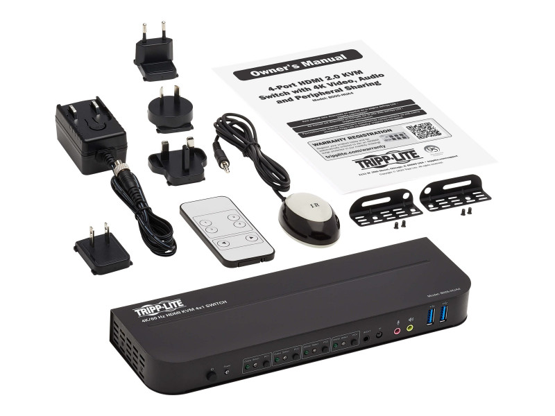 Tripp Lite 2-Port 3D HDMI Splitter HDCP 2.2, HDMI 2.0, 4K x 2K