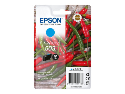 Epson : SINGLEpack CYAN 503 encre