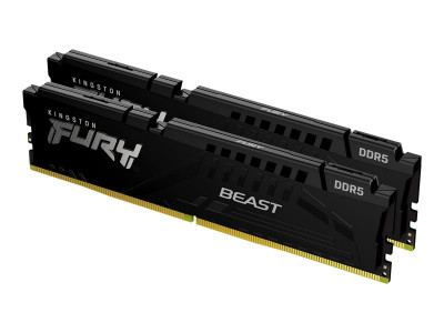 Kingston : 32GB DDR5-5600MT/S CL36 DIMM (kit de 2) FURY BEAST BLACK