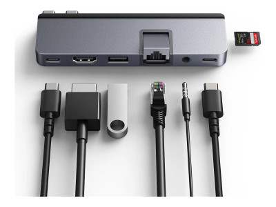 Hyper : HD7-IN-2 USB-C HUB pour MBPRO21