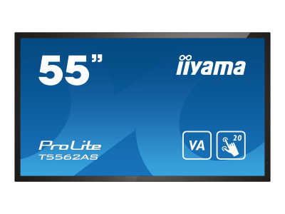 Iiyama : 54.6IN LED 3840X2160 16:9 8MS 5000:1 HDMI/USB