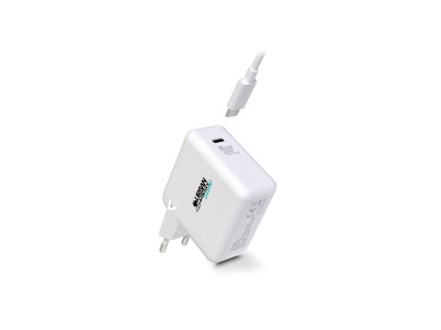 Urban Factory : CYCLEE ECO-DESIGNED 65W GAN USB-C MAINS CHARGER avec 2M USB-