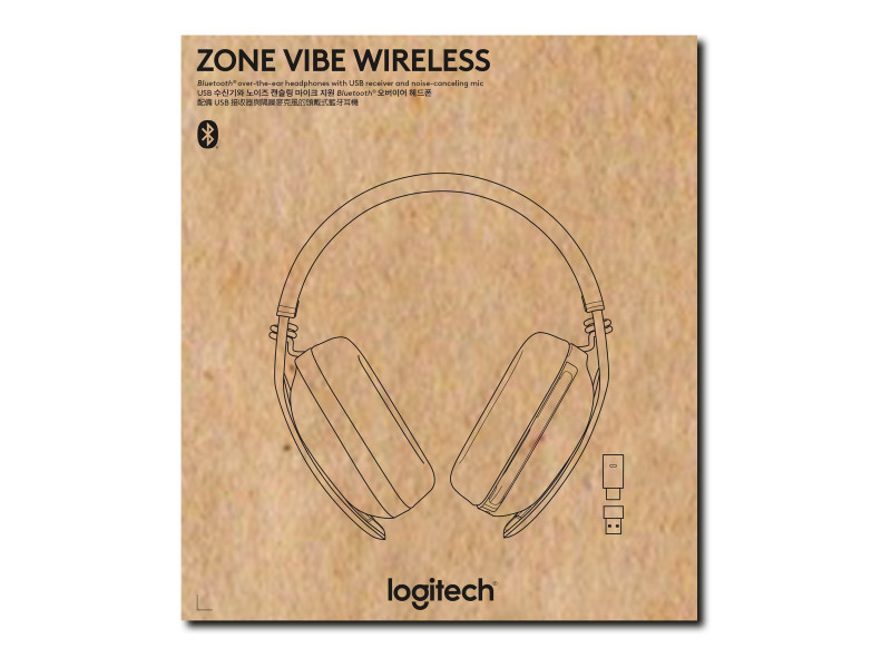 Logitech Casque Zone Vibe Wireless UC Bluetooth