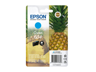 Epson : SINGLEpack CYAN 604 encre