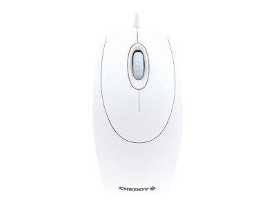 Cherry : WHEELMOUSE OPTICAL WHITE-GREY