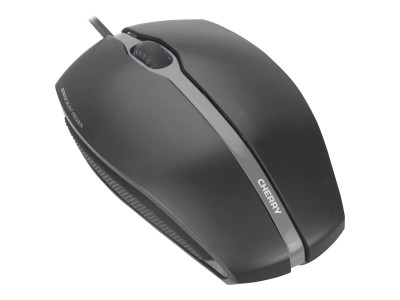 Cherry : CHERRY GENTIX BLACK SILENT CORDED MOUSE