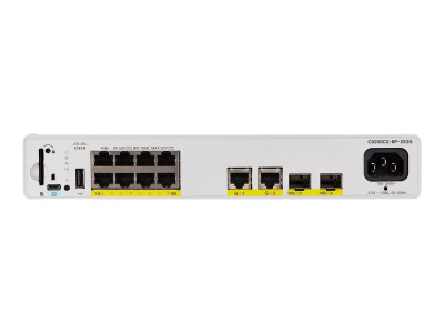 Cisco : CATALYST 9000 COMPACT SWITCH 8 PORT POE+ 240W ESSENTIALS