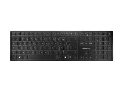 Cherry : KW 9100 SLIM fr KEYBOARD WIRELESS BLACK FRANCE