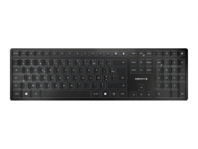 Cherry : KW 9100 SLIM fr KEYBOARD WIRELESS BLACK FRANCE