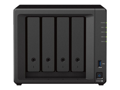 Synology : DS923+ 4 BAY 4GB DDR4 ECC 2X USB3.2-I 1 X E-SATA