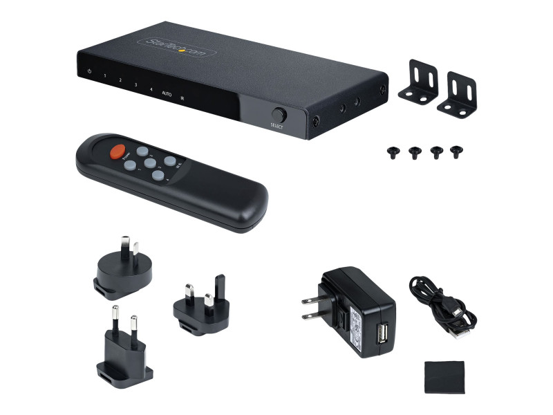 Prolongateur de répartiteur HDMI sur Ethernet, commutateur HDMI 4K