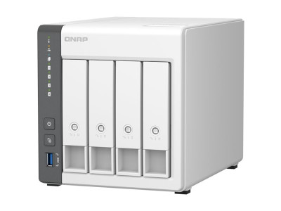 Qnap : TS-433-4G 4BAY 2.0 GHZ QC 4GB ONBOARD 1X 2.5GBE 1X 1GBE