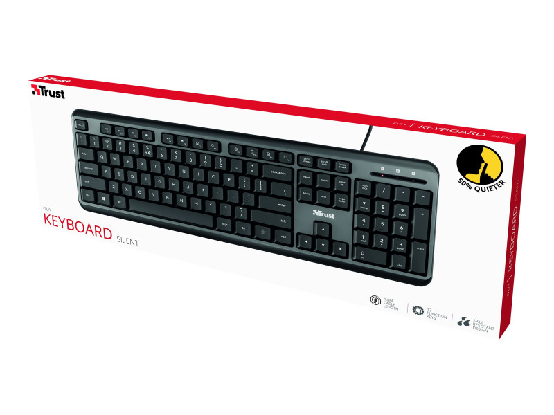 Trust GXT 853 ESCA 24278 Clavier