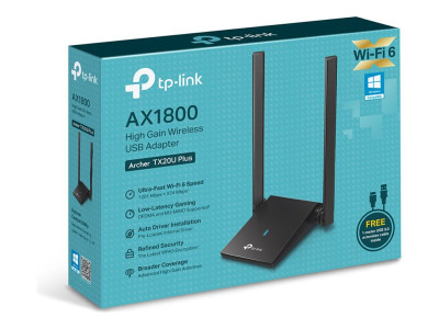 TP-Link : AX1800 HIGH GAIN DUAL BAND WI-FI 6 USB ADAPTER