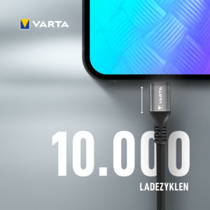 VARTA Câble de chargement Speed Charge & Sync cable 3en1