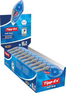 Tipp-Ex Roller correcteur Soft Grip, 4,2 mm x 10 m