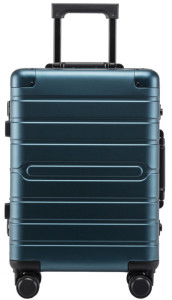 ALUMAXX Valise de voyage, entièrement en aluminium, bleu