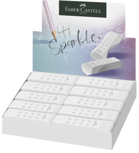 FABER-CASTELL Gomme en plastique RollOn SPARKLE, assorti