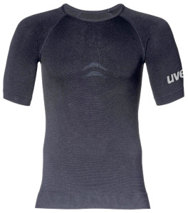 uvex T-shirt à manches courtes pour hommes, S, noir