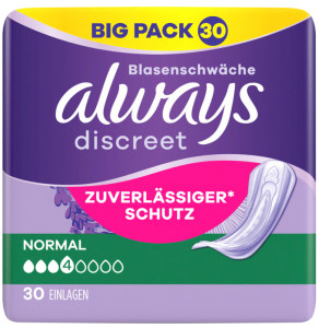 always discreet Serviette pour fuites urinaires Normal 12