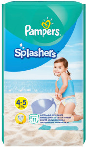 Pampers Couches-culottes de bain Splashers taille 3 - 4