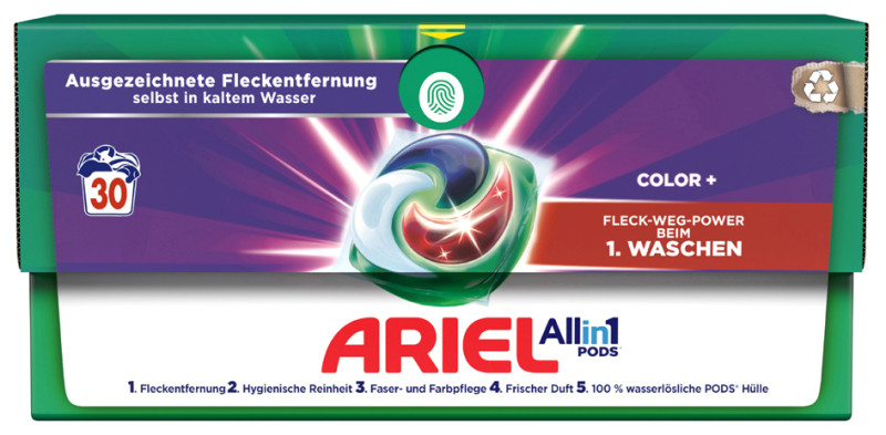 Ariel All-in-1 Pods Lessive Capsules 90 Lavages,…