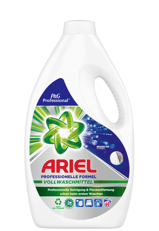 Lessive liquide 90 doses Ariel Professional - manihygiène