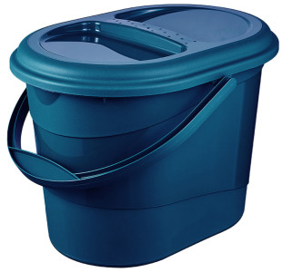 keeeper Seau à déchets bio elsa, 13 litres, eco-grey