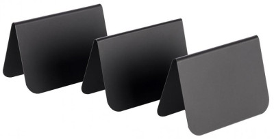 APS Présentoir de table, 105 x 60 x 65 mm, set de 10, noir