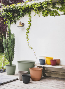 Poétic Pot de fleurs JOY, diamètre: 192 mm, terracotta