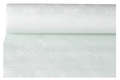 PAPSTAR Nappe damassée, (l)1,0 x (L)50 m, blanc